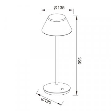 Уличный светодиодный светильник Mantra K5 7989