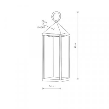 Уличный светодиодный светильник Nowodvorski Picnic Led 8178