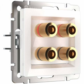 Акустическая розетка Werkel белая W1185001 4690389155536