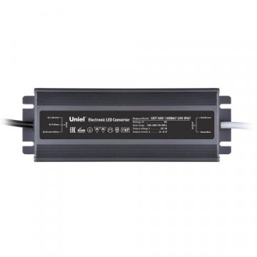Блок питания Uniel 24V 10W IP67 4,17A UET-VAF-100B67 24V IP67 UL-00009367