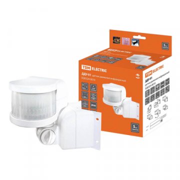Датчик движения инфракрасный TDM Electric ДДУ-01 SQ0324-0010