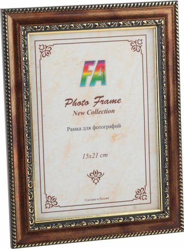 Фоторамка FA пластик Майолика медь 15х21 (28/588) Б0021180