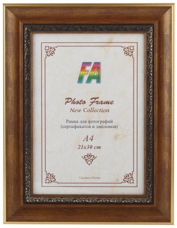 Фоторамка FA пластик Монарх мореный дуб 30х40 (6/84) Б0030252