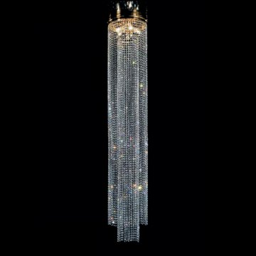 Каскадная люстра Masiero VE 824 PL5 gold Asfour