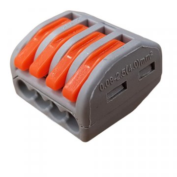 Клемма четырехконтактная с 1 коммутируемой линией (100 шт.) True Energy Connect 250V, 32A 23529