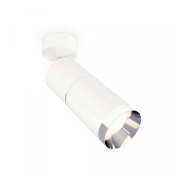 Комплект накладного светильника Ambrella light Techno Spot XM6312010 SWH/PSL белый песок/серебро полированное (A2202, C6301, A2060, C6312, N6132)