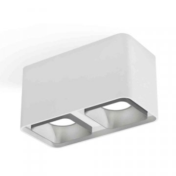 Комплект накладного светильника Ambrella light Techno Spot XS7850003 SWH/SSL белый песок/серебро песок (C7850, N7703)