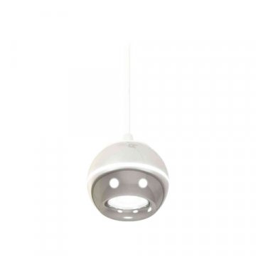 Комплект подвесного светильника Ambrella light Techno Spot XP1104001 PSL/SWH серебро полированное/белый песок (A2301, C1104, N7012)