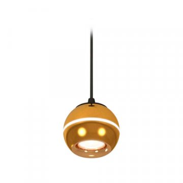 Комплект подвесного светильника Ambrella light Techno Spot XP1105001 PYG/SBK золото желтое полированное/черный песок (A2302,C1105,N7014)