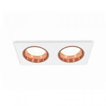 Комплект встраиваемого светильника Ambrella light Techno Spot XC6525005 SWH/PPG белый песок/золото розовое полированное (C6525, N6114)
