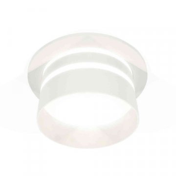 Комплект встраиваемого светильника Ambrella light Techno Spot XC7621042 SWH/FR белый песок/белый матовый (C7621, N7141)