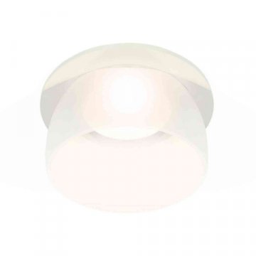 Комплект встраиваемого светильника Ambrella light Techno Spot XC7621047 SWH/FR белый песок/белый матовый (C7621, N7177)