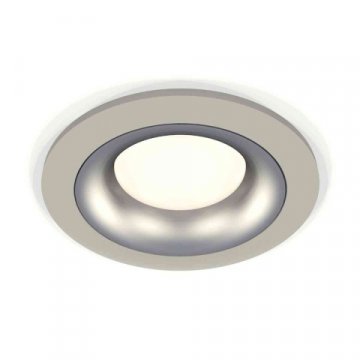 Комплект встраиваемого светильника Ambrella light Techno Spot XC7623004 SGR/MCH серый песок/хром матовый (C7623, N7013)
