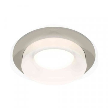 Комплект встраиваемого светильника Ambrella light Techno Spot XC7623041 SGR/FR серый песок/белый матовый  (C7623, N7165)