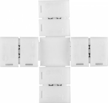 Коннектор X-образный для светодиодной ленты 5050SMD 12V Feron (10 шт) LD191 23138