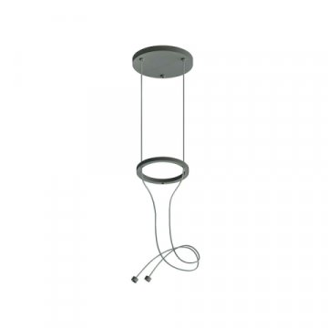 Крепеж подвесной Ambrella light DIY Spot Techno Ring BK черный A9205