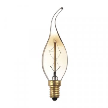 Лампа накаливания Jazzway E14 60W золотистая 5009950