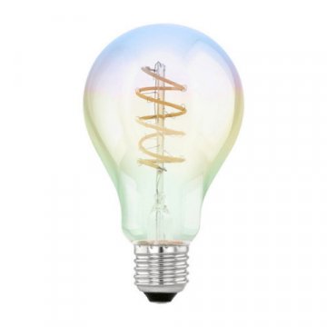 Лампа светодиодная диммируемая Eglo E27 4W 2000К разноцветная 110205