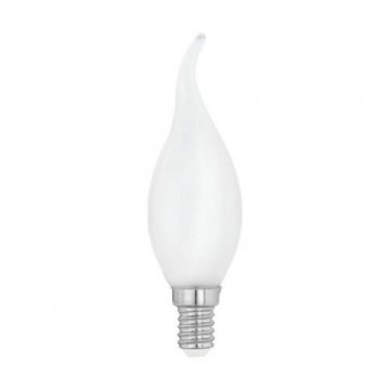 Лампа светодиодная Eglo E14 4W 4000К опал 12565