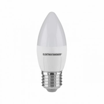Лампа светодиодная Elektrostandard E27 6W 6500K матовая a048678