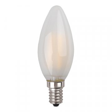 Лампа светодиодная ЭРА E14 9W 4000K матовая F-LED B35-9w-840-E14 frost Б0046996