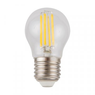 Лампа светодиодная филаментная диммируемая Voltega E27 4W 3000K прозрачная 8467
