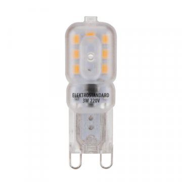 Лампа светодиодная филаментная Elektrostandard G9 3W 3300K прозрачная a049866