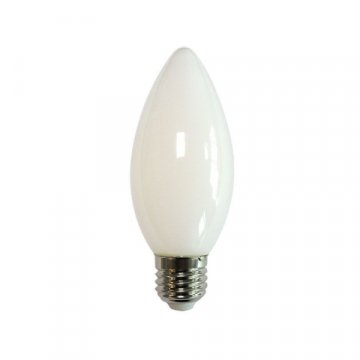 Лампа светодиодная филаментная Volpe E27 6W 4000K матовая LED-C35-6W/4000K/E27/FR/SLF UL-00008321