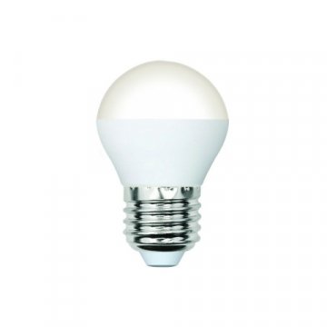 Лампа светодиодная Volpe E27 6W 3000K матовая LED-G45-6W/3000K/E27/FR/SLS UL-00008805