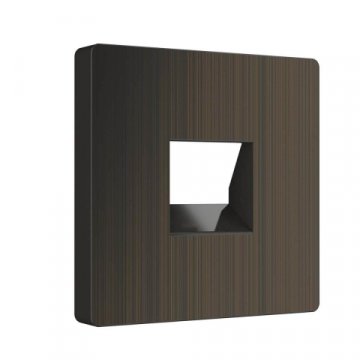 Накладка Werkel для розетки Ethernet RJ-45 и телефонной розетки RJ-11 бронзовый W1191212 4690389161797