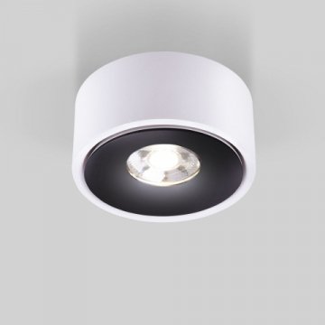 Накладной светодиодный светильник Elektrostandard Glide 25100/Led белый/черный a059332