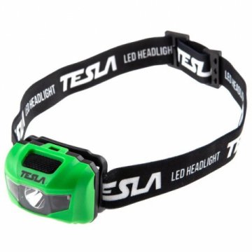 Налобный светодиодный фонарь Tesla от батареек 60х42 120 лм HLR