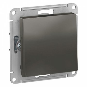 Переключатель одноклавишный перекрестный Schneider Electric AtlasDesign 10A 250V сталь ATN000971
