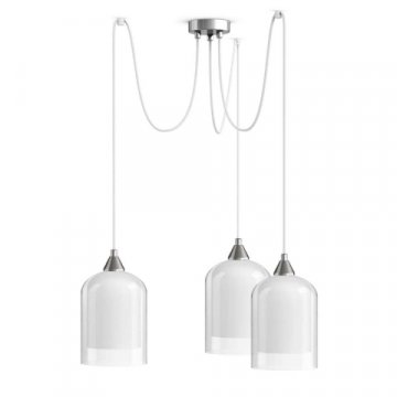 Подвесная люстра 33 Идеи PND.115.03.04.002.CH-S.26.TR-S.27.WH