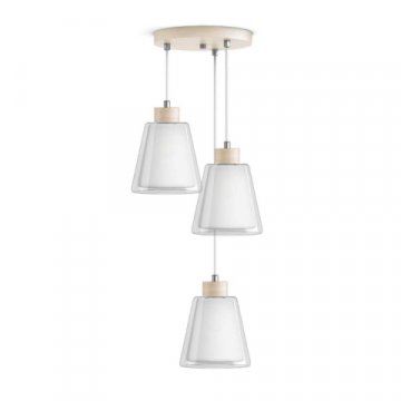 Подвесная люстра 33 Идеи PND.121.03.01.002.BW-S.29.TR