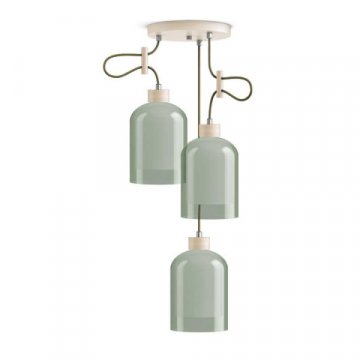 Подвесная люстра 33 Идеи PND.121.03.02.023.BW-S.26.GC-S.27.WH