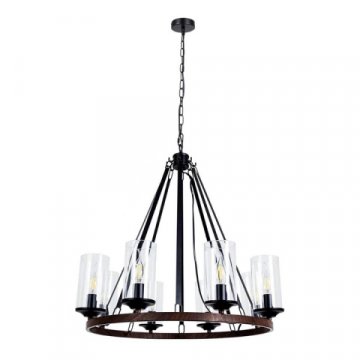 Подвесная люстра Arte Lamp Dalim A7014SP-8BK