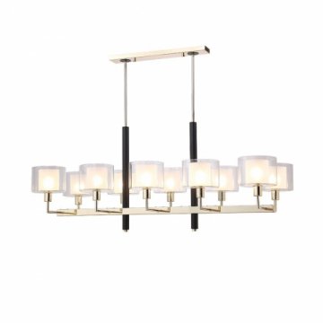 Подвесная люстра Crystal Lux Maestro SP-PL10 L1100 Gold