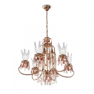 Подвесная люстра Eurolampart Chimera 2333/06LA col. 3729