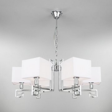 Подвесная люстра Eurosvet Alma 60115/6 хром
