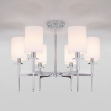 Подвесная люстра Eurosvet Brielle 60132/6 хром