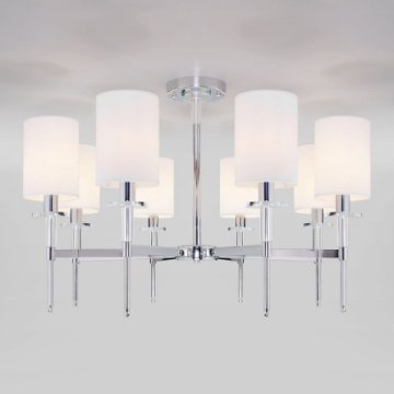 Подвесная люстра Eurosvet Brielle 60132/8 хром