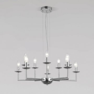 Подвесная люстра Eurosvet Cariso 60150/10 хром