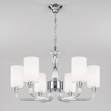 Подвесная люстра Eurosvet Catania 60120/6 хром Smart