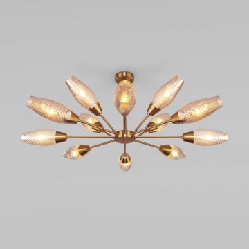 Подвесная люстра Eurosvet Thalia 60140/12 золото