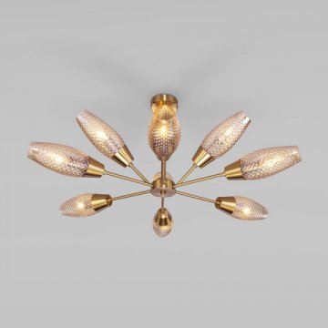 Подвесная люстра Eurosvet Thalia 60140/9 золото