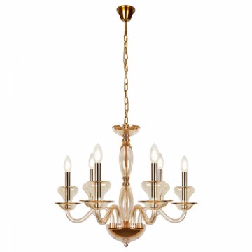 Подвесная люстра iLamp Mercury P9448-6 Gold