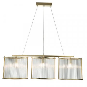 Подвесная люстра Indigo Corsetto 12003/3PL Gold V000071