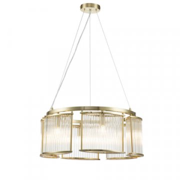 Подвесная люстра Indigo Corsetto 12003/6P Gold V000075