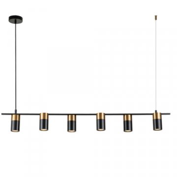 Подвесная люстра Indigo Liberta 11014/6P Black V000147
